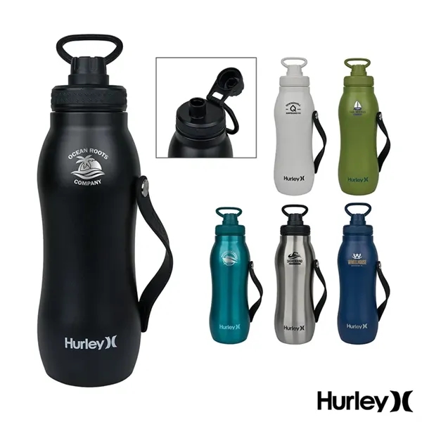 Item #CH2021 Hurley® Peak Quench 32 oz. Vacuum Insulated Water Bottle