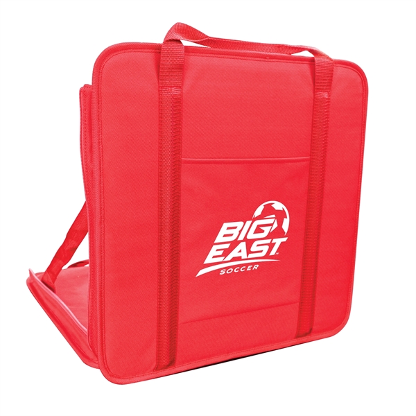 Portable Stadium seat is constructed with 600D polyester, fiberglass rods for... from ASI 30112 ACE Products / Ace Line