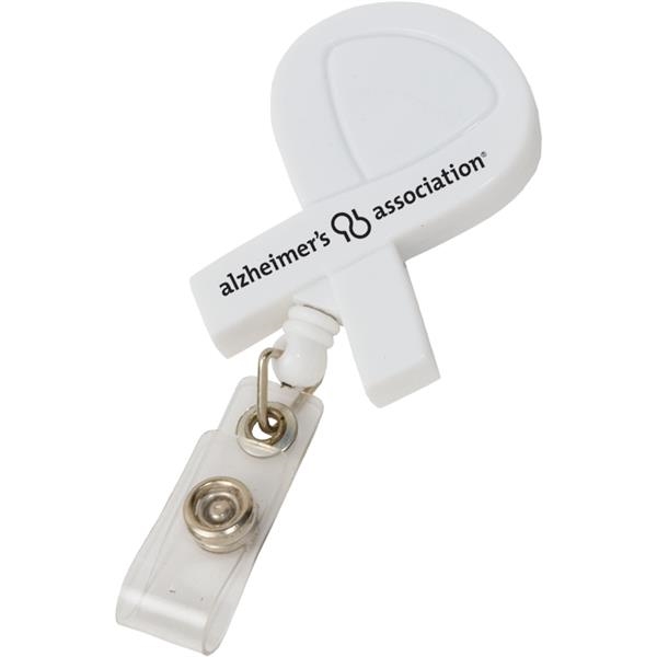 Awareness ribbon badge holder measuring 2 1/8" x 1 7/26" x... from ASI 54100 Fields Manufacturing Inc / TargetLine®