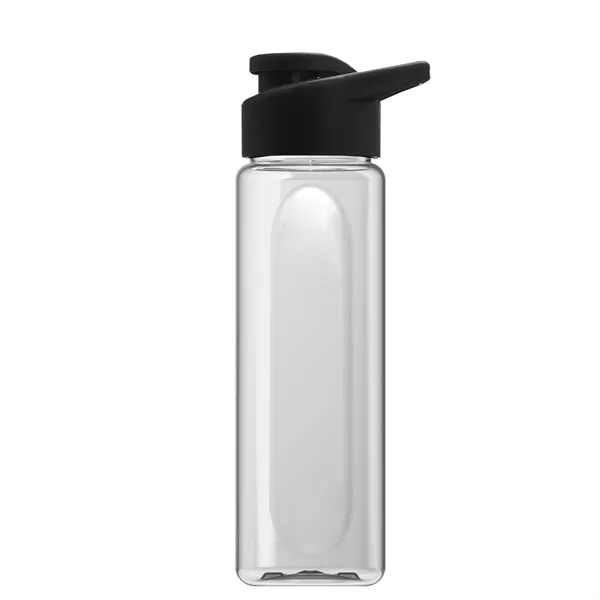 Garyline® Boss Embossed RPET Bottle with Drink-Thru Lid -...... from ASI 40480 Koozie Group