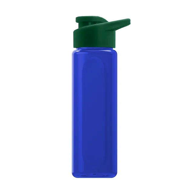 Garyline® Boss Embossed RPET Bottle with Drink-Thru Lid -...... from ASI 40480 Koozie Group