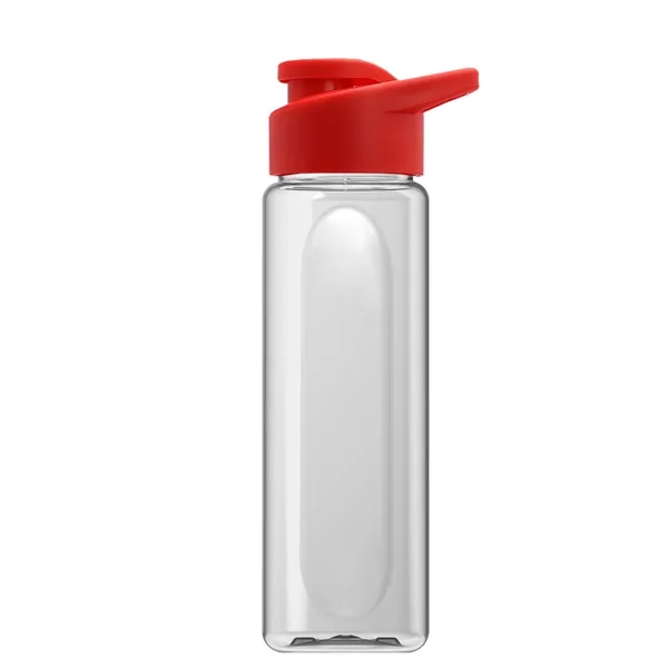 Garyline® Boss Embossed RPET Bottle with Drink-Thru Lid -...... from ASI 40480 Koozie Group