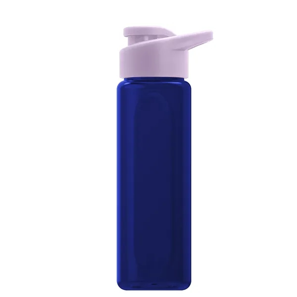 Garyline® Boss Embossed RPET Bottle with Drink-Thru Lid -...... from ASI 40480 Koozie Group