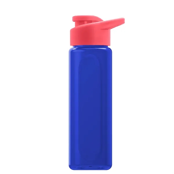 Garyline® Boss Embossed RPET Bottle with Drink-Thru Lid -...... from ASI 40480 Koozie Group