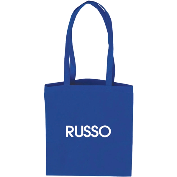 Water-repellent, tear-resistant, flat style tote bag with 18" handles and stitched... from ASI 54100 Fields Manufacturing Inc / TargetLine®