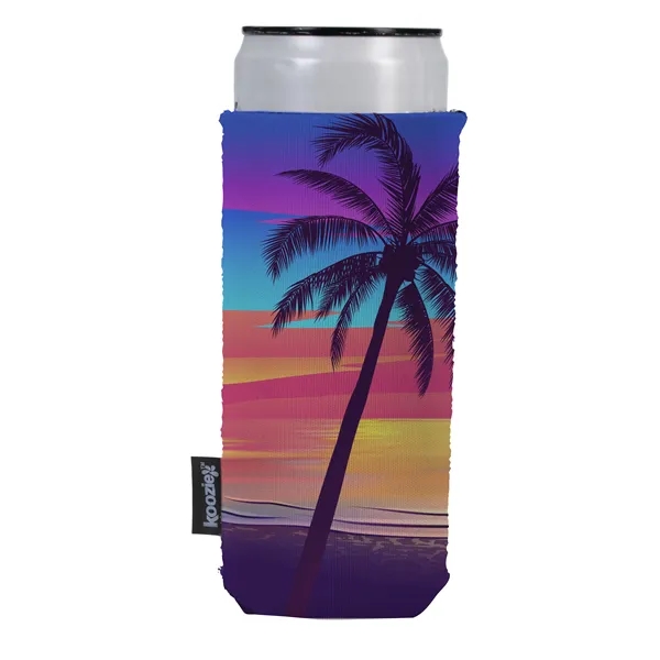 Koozie® Full-Color Collapsible Slim Neoprene Can Cooler... from ASI 40480 Koozie Group