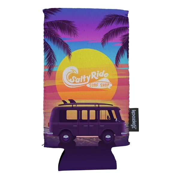 Koozie® Full-Color Collapsible Slim Neoprene Can Cooler... from ASI 40480 Koozie Group