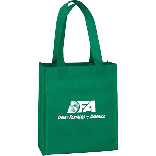 Handi-Tote with 16" handles, a reinforced bottom, and stitched seams.... from ASI 54100 Fields Manufacturing Inc / TargetLine®