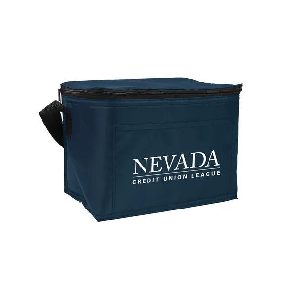 5.5" x 5.75" x 8" 210 Denier polyester six-pack capacity zip... from ASI 79530 Prime Line