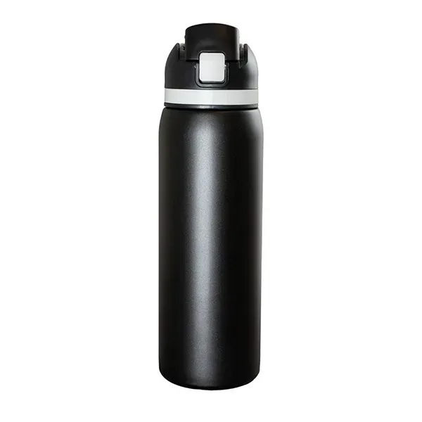Meet the 'Flex" 27 oz. double-wall stainless steel insulated bottle built... from ASI 62660 Innovation Line