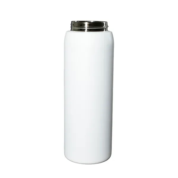 Meet the 'Flex" 27 oz. double-wall stainless steel insulated bottle built... from ASI 62660 Innovation Line