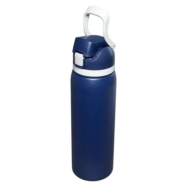 Meet the 'Flex" 27 oz. double-wall stainless steel insulated bottle built... from ASI 62660 Innovation Line