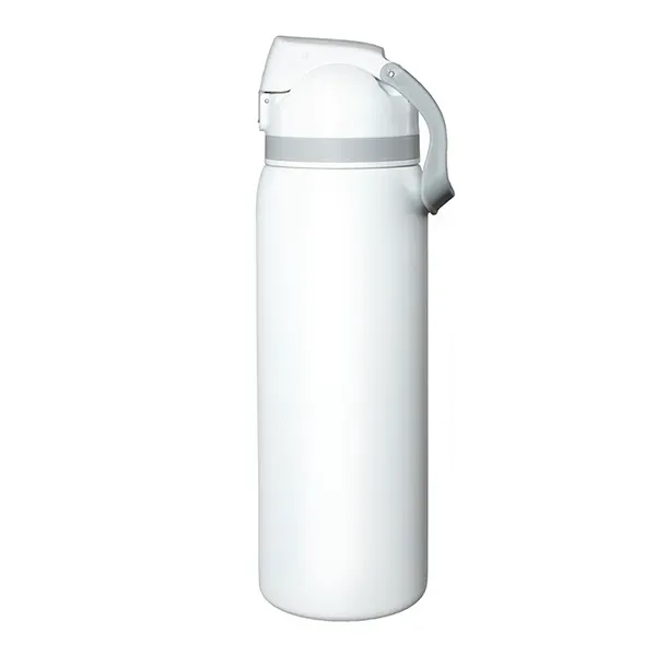 Meet the 'Flex" 27 oz. double-wall stainless steel insulated bottle built... from ASI 62660 Innovation Line