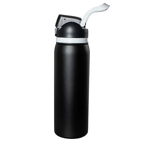 Meet the 'Flex" 27 oz. double-wall stainless steel insulated bottle built... from ASI 62660 Innovation Line