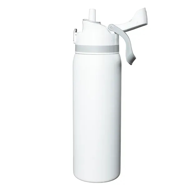 Meet the 'Flex" 27 oz. double-wall stainless steel insulated bottle built... from ASI 62660 Innovation Line