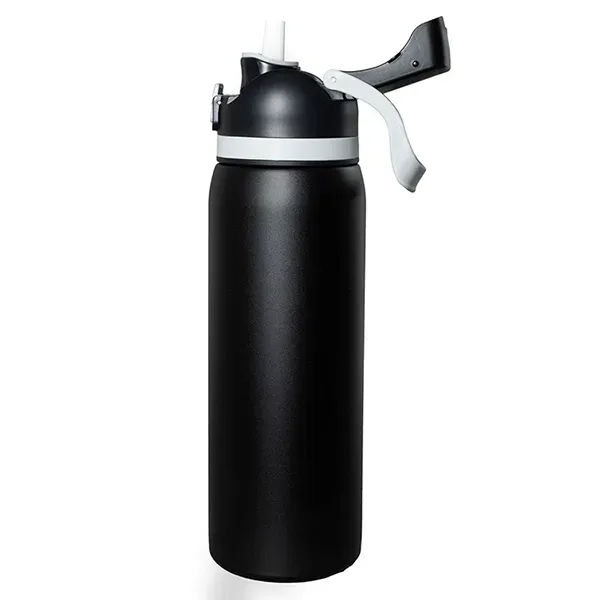 Meet the 'Flex" 27 oz. double-wall stainless steel insulated bottle built... from ASI 62660 Innovation Line
