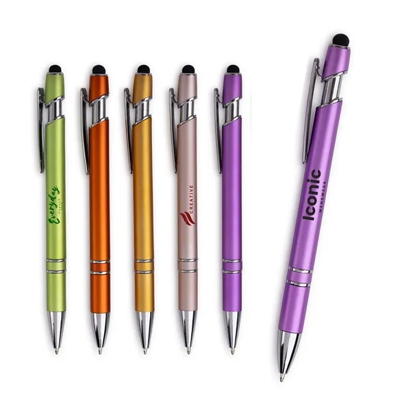 This stylus pen features a metallic finish. An all time favorite... from ASI 83770 Royal Industries / The Royal Line