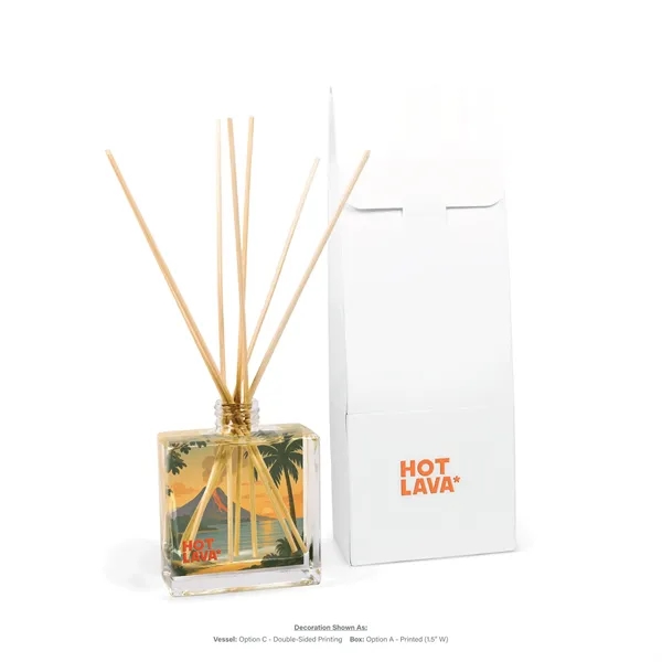 8 oz. Scented Reed Diffuser Gift.  A beautiful, scented gift... from ASI 38850 Bath Promotions / Bath Promotions
