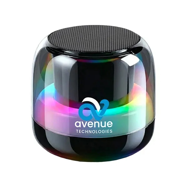 Bluetooth Speaker with 5W TWS technology in a clear black color... from ASI 62660 Innovation Line