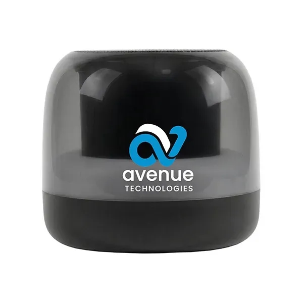 Bluetooth Speaker with 5W TWS technology in a clear black color... from ASI 62660 Innovation Line