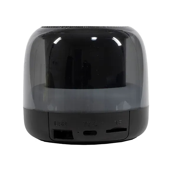 Bluetooth Speaker with 5W TWS technology in a clear black color... from ASI 62660 Innovation Line