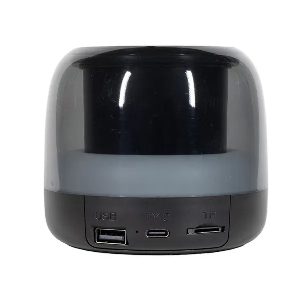 Bluetooth Speaker with 5W TWS technology in a clear black color... from ASI 62660 Innovation Line