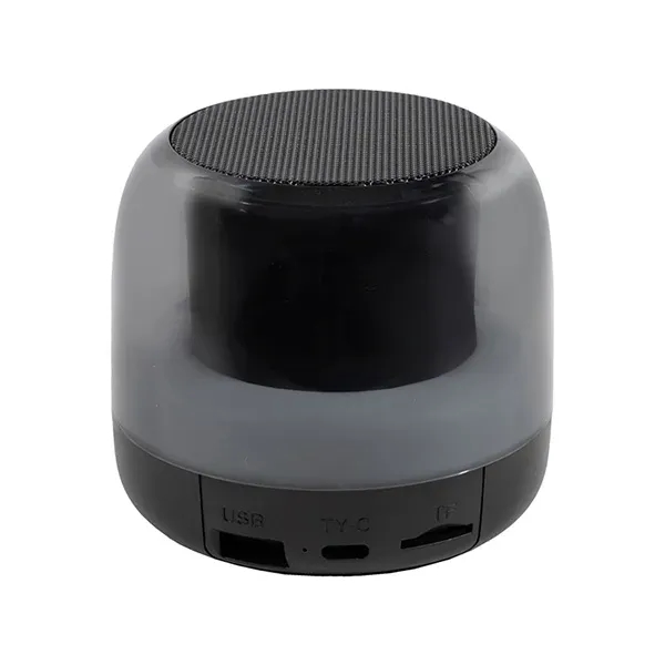 Bluetooth Speaker with 5W TWS technology in a clear black color... from ASI 62660 Innovation Line