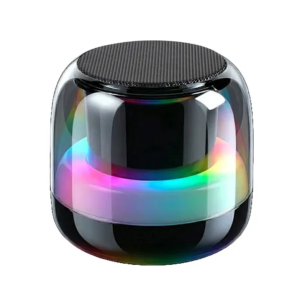 Bluetooth Speaker with 5W TWS technology in a clear black color... from ASI 62660 Innovation Line