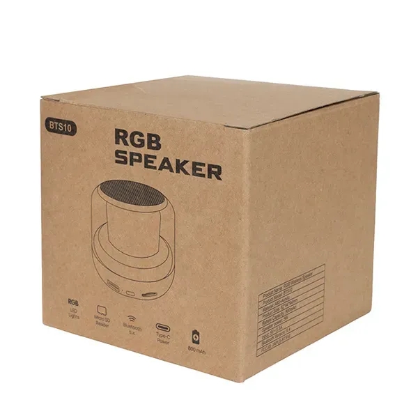Bluetooth Speaker with 5W TWS technology in a clear black color... from ASI 62660 Innovation Line