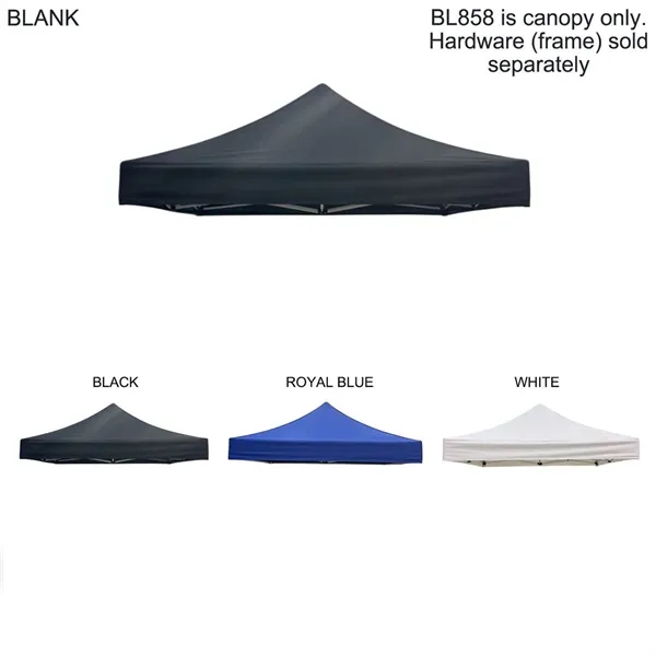 10' Tent Canopy only, Blank, Hardware frame not included... from ASI 53509 FIEL-Fairdeal Import & Export