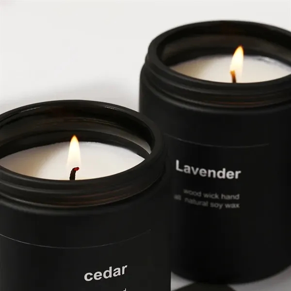 Elegant promotional glass candles: customizable, sustainable, and long-lasting for any event.... from ASI 98766 Yanlee Trading Co Ltd