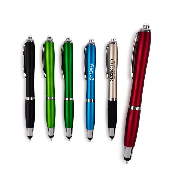 This stylus pen in 6 vibrant colors is easy to hold... from ASI 83770 Royal Industries / The Royal Line