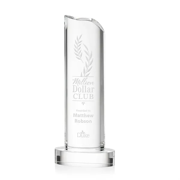 The Kilburn Award is a stunning optical crystal tower featuring a... from ASI 84592 St Regis Group / St Regis
