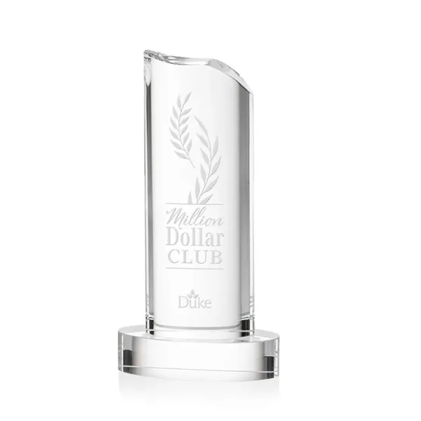 The Kilburn Award is a stunning optical crystal tower featuring a... from ASI 84592 St Regis Group / St Regis