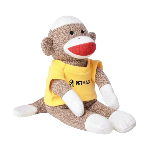 Item #PLUSH23 11" Chelsea Teddy Bear™ Plush (Rockford the Sock Monkey)