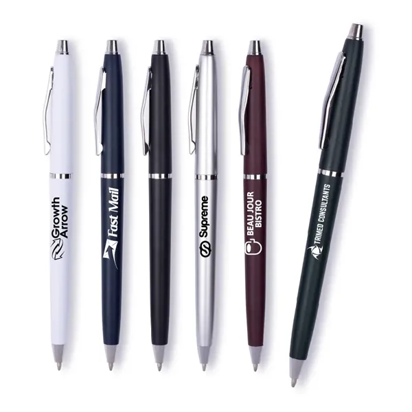 Elevate your writing experience with this sleek silver accent pen that... from ASI 83770 Royal Industries / The Royal Line