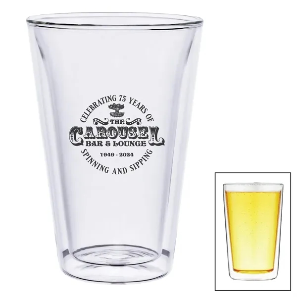 16 oz. double walled pint glass... from ASI 57655 STOPNGO Line