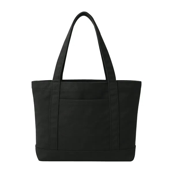 Item #TOTEBAG32 14 oz. Cotton Canvas Jumbo Trader Tote Bag