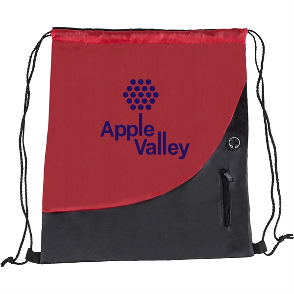 Backpack made of 210 denier polyester with earbud outlet.... from ASI 54100 Fields Manufacturing Inc / TargetLine®