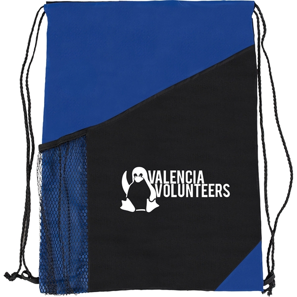 Backpack made of 210 denier polyester with mesh bottle holder... from ASI 54100 Fields Manufacturing Inc / TargetLine®