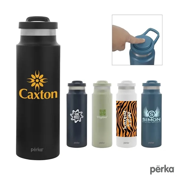 Perka® Monroe 24 oz. Double Wall Recycled Stainless Steel...... from ASI 67866 Logomark/Valumark