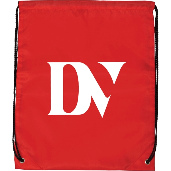 Large Drawstring Backpack made of 210 denier polyester.... from ASI 54100 Fields Manufacturing Inc / TargetLine®