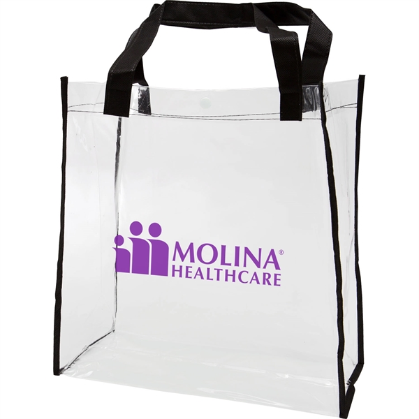 Clear PVC Tote Bag.... from ASI 54100 Fields Manufacturing Inc / TargetLine®