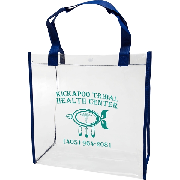 Clear PVC Tote Bag.... from ASI 54100 Fields Manufacturing Inc / TargetLine®