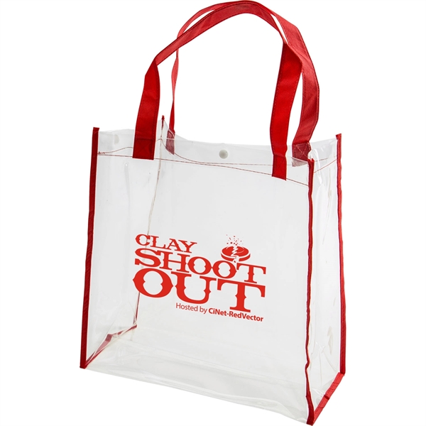 Clear PVC Tote Bag.... from ASI 54100 Fields Manufacturing Inc / TargetLine®