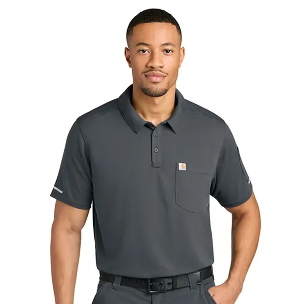 Durable Carhartt performance polo made for responders, field crews and custom... from ASI 72657 Active Life Promo / Active Life