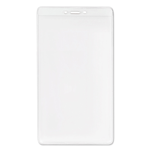 Event-size vinyl badge holders are perfect for displaying an oversized ticket... from ASI 79898 Promovision / PROMOVISION