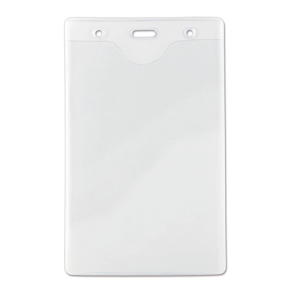 Extra-large, 1-pocket, event-size vinyl badge holders are perfect for displaying an... from ASI 79898 Promovision / PROMOVISION