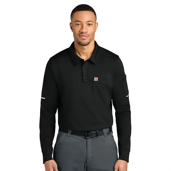 Long sleeve Carhartt performance polo built for active crews, responders and... from ASI 72657 Active Life Promo / Active Life