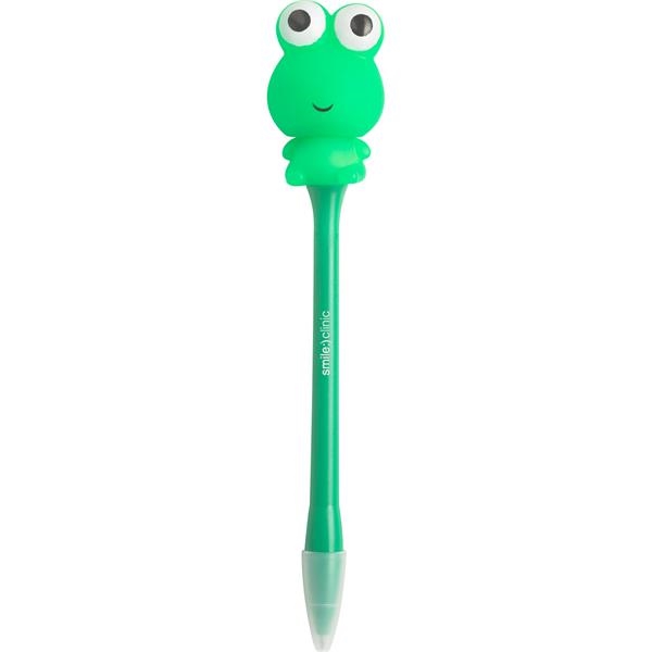 Translucent pen measuring 8" with a light-up frog topper, medium point,... from ASI 54100 Fields Manufacturing Inc / TargetLine®